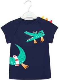 Resim Penti Erkek Çocuk Timsah Baskılı Crocodile Mayo Üstü, PLC32NW022IY-NV1 