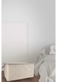 Resim 5 Adet Maxi Boy Tela Kumaş Yastık Kıyafet Hurcu 75x40x40 Cm Beyaz 