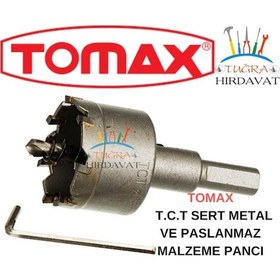 Resim Tomax T.c.t. Metal Paslanmaz İnox Delme Testere Panç 40 Mm 