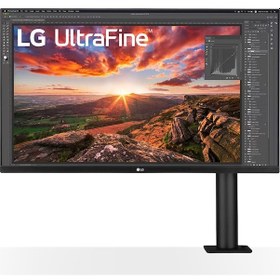 Resim 31.5 LG 32UN880P-B IPS 5MS 60HZ 2XHDMI 1XDP USB-C UHD 4K 3840X2160 HOPARLOR VESA PIVOT SIYAH 