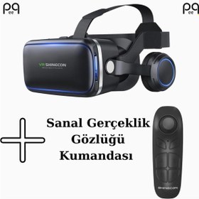 Resim Peeq SC-G04E Sanal Gerçeklik Gözlüğü + Sanal Gerçeklik Gözlüğü Kumandası 