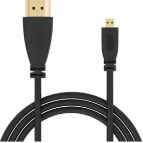 Resim Platoon 3 Metre Micro HDMI Kablo Micro HDMI (Micro USB Giriş Değildir) Telefonlara Olmaz 