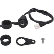 Resim Youmex Mt-07 Mt-09 Xsr700 İçin Su Geçirmez Çift Portlu 5v/2a Usb Şarj Soketi Adaptörü 