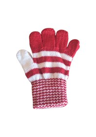 Resim Eleven Markets Çocuk Eldiveni Kımızı Bebe Eldiven 1-4 Yaş Kırmızı 