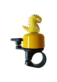 Resim Willowhaven Pembe Dinozor Şekilli Yüksek Sesli Dayanıklı Metal Bisiklet Korna Seti Pembe 