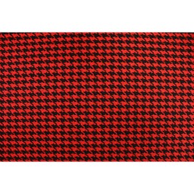 Resim Berryka Kaz Ayağı Desenli Döşemelik Kumaş-Kırmızı 