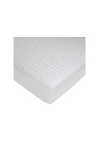 Resim Kapitoneli Sıvı Geçirmez Kaliteli Yatak Koruyucu Fıttedli Alez Beyaz 