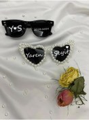 Resim EYBA After Party Gözlüğü 2 adet özel isimli, Gelin, Damat Gözlüğü, Bride To Be Gözlüğü 