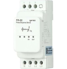 Resim Entes Fr-02 Motor Faz Sırası Koruma Rölesi 