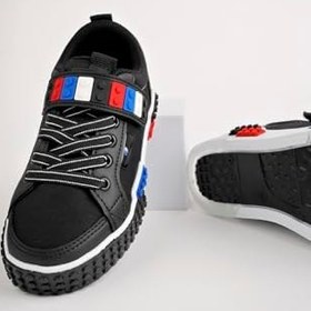 Resim Muggo SONİC Garantili Legolu Bağcıklı ve Cırtlı Ortopedik Çocuk Sneaker Spor Ayakkabı 