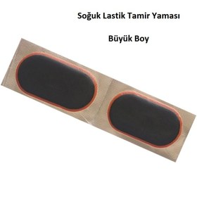 Resim Lisinya Büyük Lastik Yaması - Bisiklet - Motor Lastiği Yaması 21465 