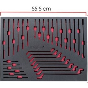 Resim Dorf Takım Arabası Içi Boş Eva Seti Organizer 6'lı Set Sünger 55,5cm X 41 Cm 