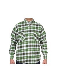 Resim Kıslık Kalın Bol Kesım Oduncu Gömlek 1 Kırmızı 