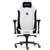 Resim Titanseat Throne Leather White Oyuncu Koltuğu White 