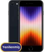 Resim Apple iPhone SE 3 Yenilenmiş TR Garanti | 128 GB Siyah 