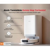 Resim Xiaomi 6000pa Yüksek Emiş Ve Ultrasonic Halı Tanıma Premium Istasyonlu Robot Süpürge - Kendini Temizleme 