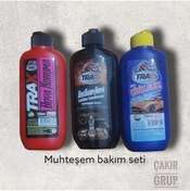 Resim ÇakırGrup Oto Boya Koruma Deri Bakımı ve Çizik Alıcı 3 adet Set 