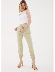 Resim Fashion Friends Kadın Pantolon 24y0009k1 Mint Mint Yeşili 