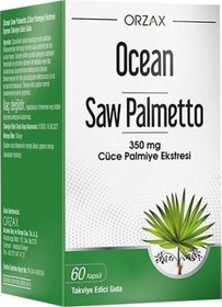 Resim Orzax Ocean Saw Palmetto 60 Kapsül. 