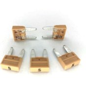 Resim MTA 5 Adet 5a Bej Mini Bıçak Sigorta 5 Amper 