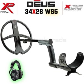 Resim XP Dedektör Deus Dedektör - 34X28CM X35 Başlık, Ws5 Kulaklık 