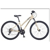 Resim Salcano Lily 24 Jant Lady 21 Vites V-fren 16 Kadro Kız Çocuk Bisikleti Krem Siyah Bayan Bisikleti Krem - Siyah 