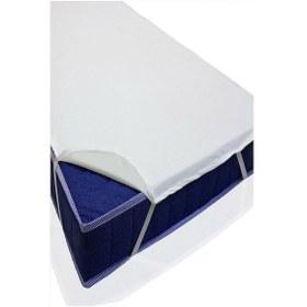 Resim Bebesi 150x200 Cm Alez Pamuklu Köşe Lastikli Sıvı Geçirmez Alez Beyaz 