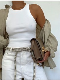 Resim Mamusavvara Yazlık Ceket Altı Beyaz Spor Atlet 437822944 Beyaz 