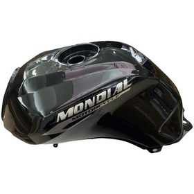 Resim Mondial 125 Mh Drift Yakıt Benzin Deposu Siyah 