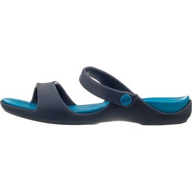 Resim Crocs Cleo Kız Çocuk Terlik 204268-43c Lacivert 