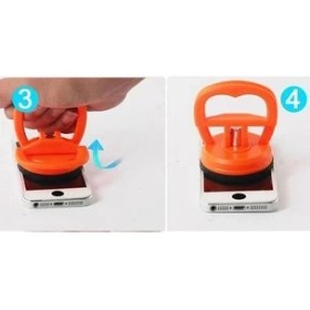 Resim Cam Sökmek Için Siyah Vantuz 