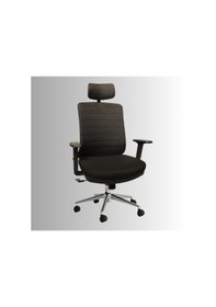 Resim Onix Pro Müdür Koltuğu Kumaş Sırtlı Premium Yönetici Koltuğu Siyah 