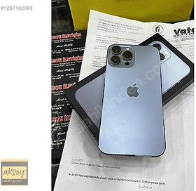 Resim Apple iPhone 13 Pro Max İkinci El TR | 512 GB | Mavi 