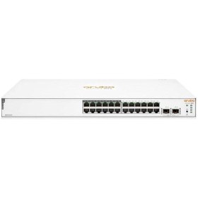 Resim Aruba 24port 195w 12port Poe Instant On 1830-24g Jl813a Gıgabıt 2xsfp Yönetilebilir Switch Rackmount 