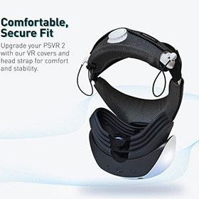Resim VR Cover PlayStation VR2 için Baş Kayışı Kapak Seti (Bir Set) 
