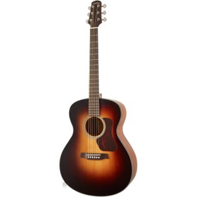 Resim Walden WAG570ETB Elektro Akustik Gitar (Tobacco Burst) 