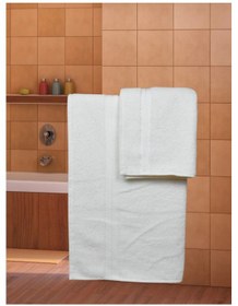 Resim Goldroom Can 2 Li Pamuklu Banyo Havlu Seti Beyaz 