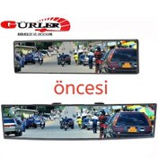 Resim Oto Iç Dikiz Ayna Makaslı Geçme Araç Içi Ayna Ayarlı 300Mm 
