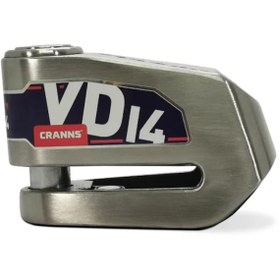 Resim Cranns Vd14 Alarmlı Motosiklet Disk Kilidi Bluetooth Özellikli 