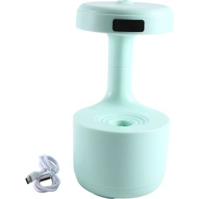 Resim Su Damlacık Hava Nemlendiricisi 800ML Anti-Gezinti Difüzör Gece Işık Ağırsız Püskürtücü Süslemeler (Yurt Dışından) 