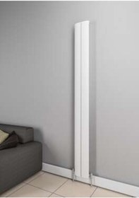 Resim Warma Debre Dikey Alüminyum Radyatör 185x1800 Pütürlü Antrasit 7946 