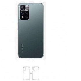Resim Wrapsol Xiaomi Redmi Note 11 Pro Plus Arka Yan Koruyucu Darbe Emici Poliüretan Film Amerika Üretimi 