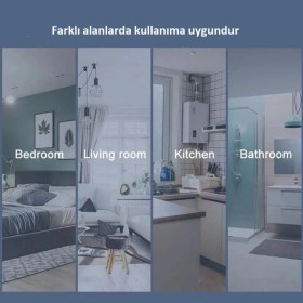 Resim 2 Adet Digital LCD Termometre - Akıllı Sıcaklık ve Nem Ölçer - Yeşil - Anlık Takip Özelliği 
