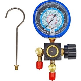 Resim Dashanshop Mythtiger R410a R22 R134a R404a Soğutma Sistemi 500psi Düşük Basınç Dual Manometre 