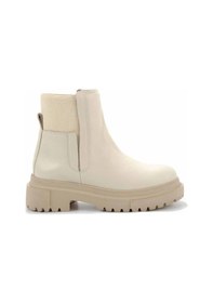 Resim Bej Hakiki Deri Kadın Bot & Bootie K02724300003 Bej 