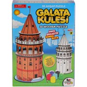 Resim 8210 Galata Kulesi Ahşap 3D Puzzle 