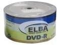 Resim ELBA DVD 4,7GB-120MIN 16X PRINTABLE DVD-R SHRİNK 