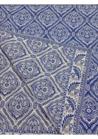 Resim Savan Dokuma Halı Örtüsü 9m² 240 340 Kale Mavi2 Diğer 