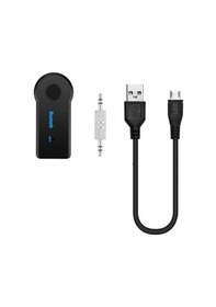 Resim Nm-store Bluetooth Araç Kiti Aux Çıkışlı Telefon Müzik Alıcı Tüm Cihazlara Uyumlu 