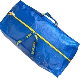 Resim Ikea 901.491.48 Frakta saklama çantası, mavi, 4 adet 